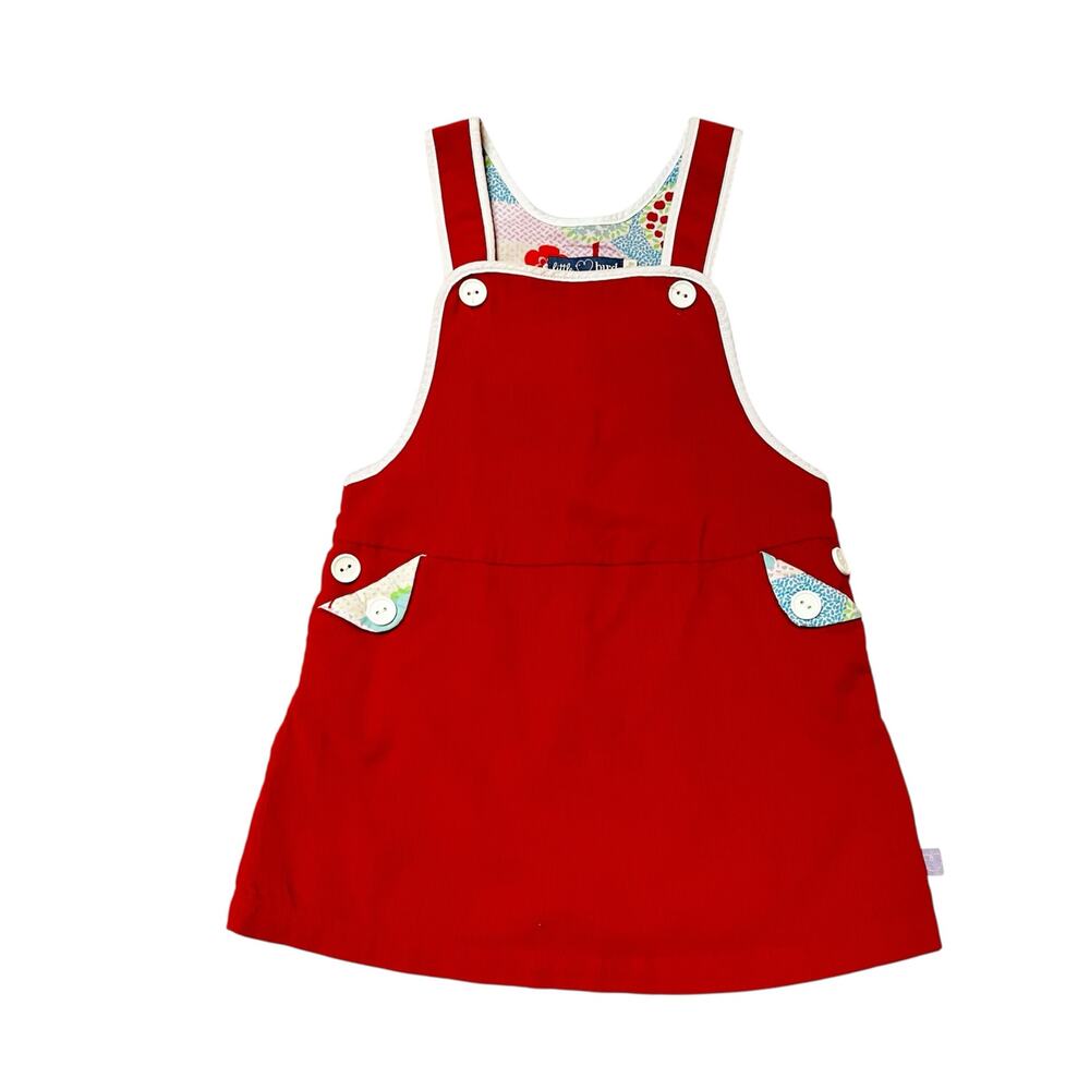 Little Bird Corduroy Pinnie Jumper Size 3/4
